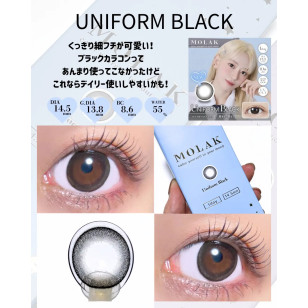 MOLAK 1day Uniform Black モラクワンデー ユニフォームブラック